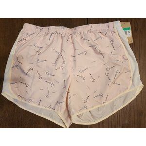 Nike Girls Dry 3" Tempo Running Training Short Size XL Polyester Pink DD9142 663